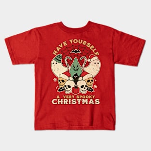 A Very Spooky Christmas Halloween Kids T-Shirt